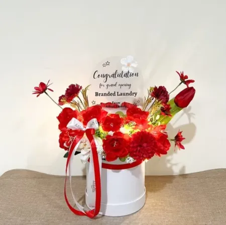 Bloom Box Akrilik Ucapan Grand Opening Manokwari